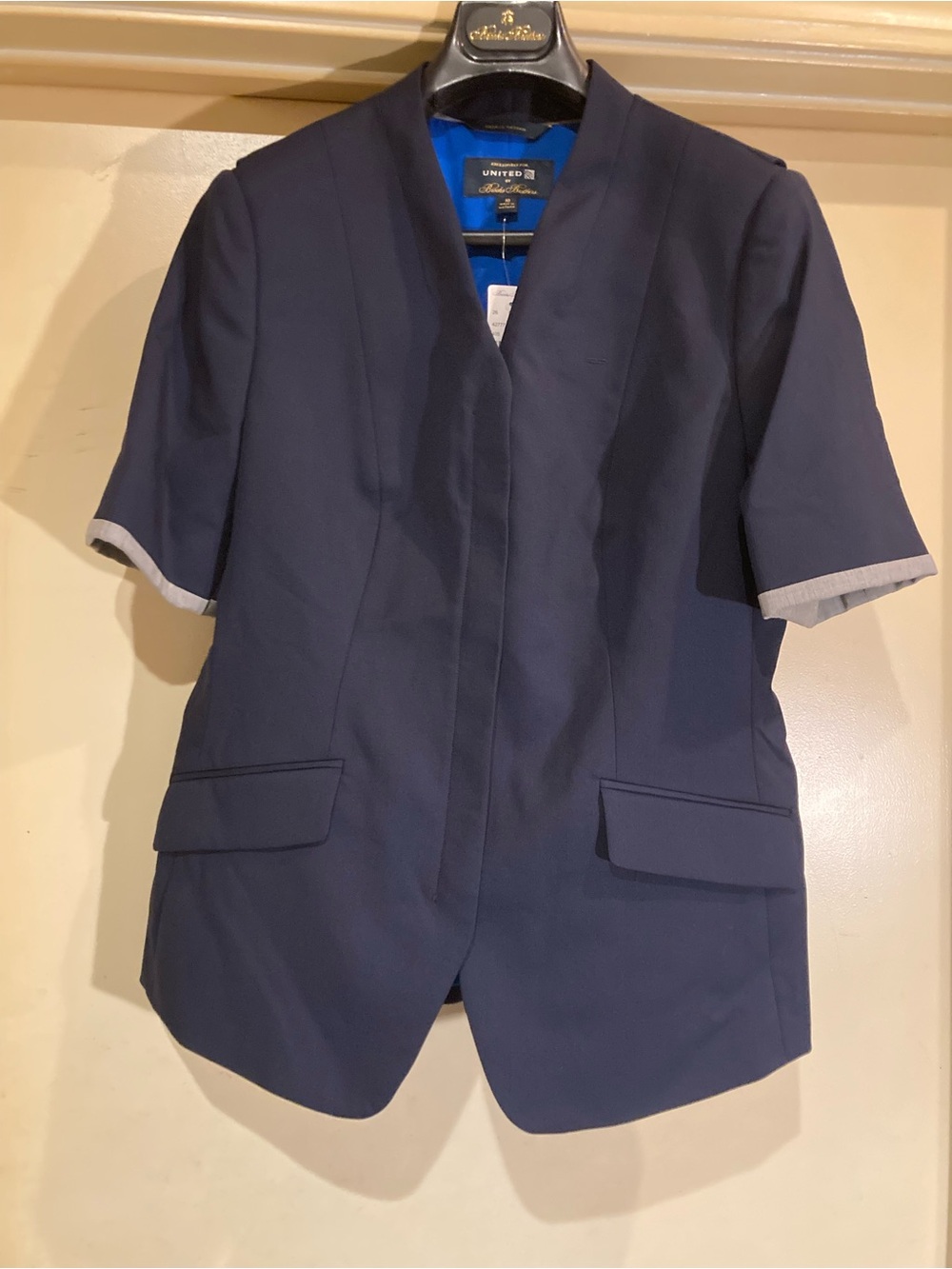 Brooks Brothers x United Airlines Women’s Uniform Blazer Jacket Size 10 NWT
